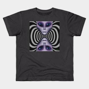 Alien Wormholes Kids T-Shirt